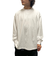 ヤックパック（YAK PAK）無地 モックネック ロングTシャツ 4710017-07 WHT
