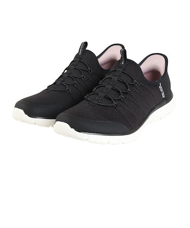 スケッチャーズ（SKECHERS）カジュアルシューズ スリップインズ バーチュー グロー ブラック 104426-BKW スニーカー ハンズフリー 快適