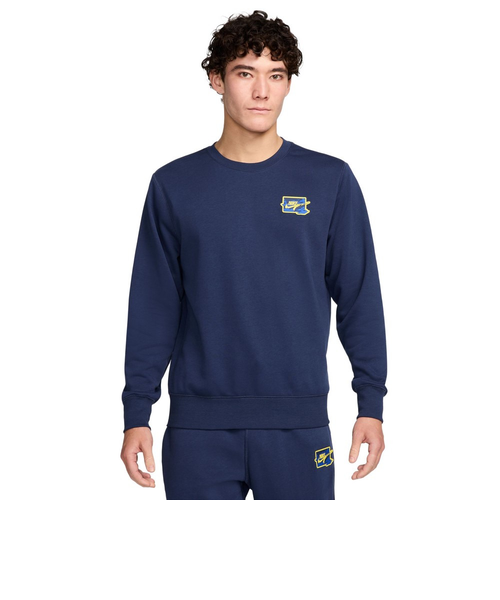 ナイキ（NIKE）クラブ フレンチ テリー ボルト 長袖 クルーネック