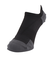 アンダーアーマー（UNDER ARMOUR）アーマードライ アイソチル ノーショー タブ ソックス 1376078 001 冷感 黒