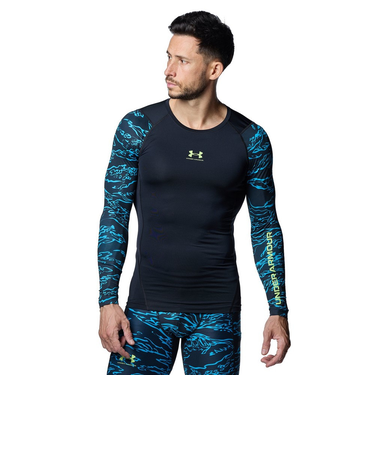 アンダーアーマー（UNDER ARMOUR）ヒートギアアーマー ノベルティ 長袖シャツ 1388213 002