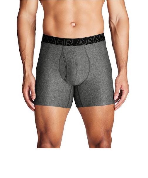 アンダーアーマー（UNDER ARMOUR）股下長め パフォーマンステック 6インチ アンダーウェア ボクサーパンツ S～4L グレー 1387410 025…