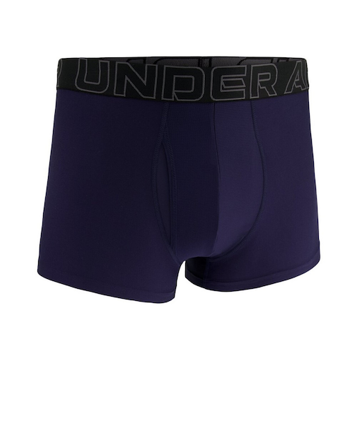 アンダーアーマー（UNDER ARMOUR）股下普通 パフォーマンステック 3インチ アンダーウェア ボクサーパンツ S～4L 1387413 410 ネイビー