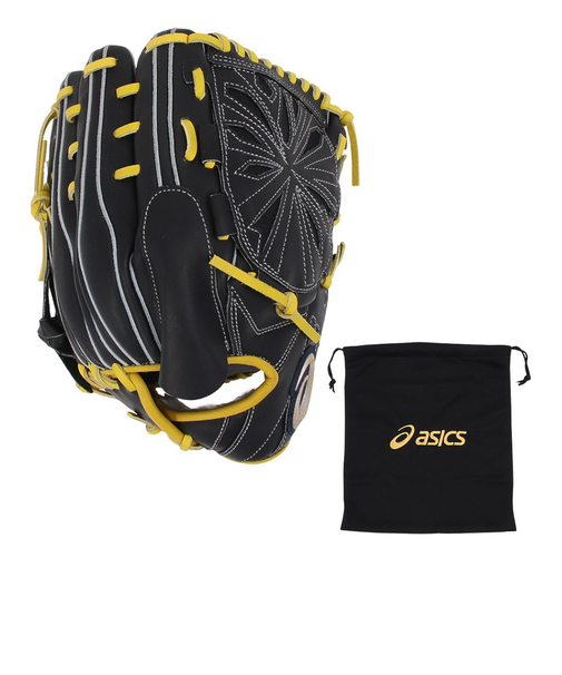 アシックス（ASICS）軟式用グラブ 投手用 野球グローブ 一般 GOLDSTAGE I-PRO ゴールドステージ 3121B282.005