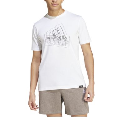 アディダス（adidas）テック バッジ オブ スポーツ グラフィック 半袖Tシャツ JTM00-IW2691