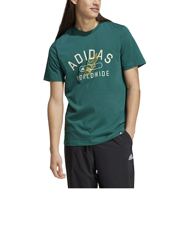 アディダス（adidas）カレッジ グラフィック 半袖Tシャツ JTM56-IZ1169