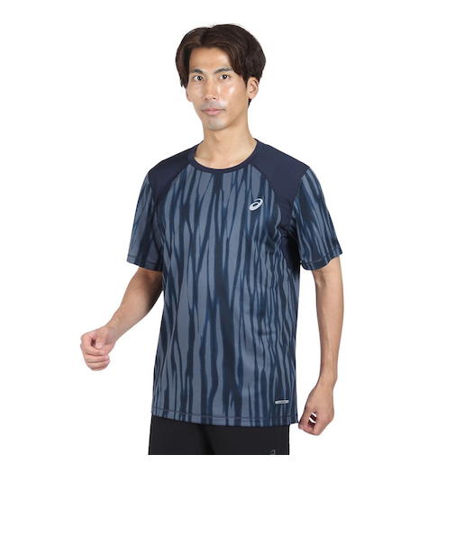 アシックス（ASICS）ROADランニンググラフィック半袖シャツ 2011D092.400