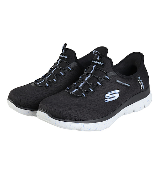 スケッチャーズ（SKECHERS）カジュアルシューズ スリップインズ サミッツ ベスト チョイス ブラック 150199W-BKLB スニーカー ハンズフリー
