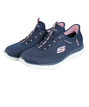 スケッチャーズ（SKECHERS）カジュアルシューズ スリップインズ サミッツ ベスト チョイス ネイビー 150199W-NVCL スニーカー ハンズフリー