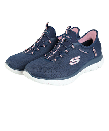 スケッチャーズ（SKECHERS）カジュアルシューズ スリップインズ サミッツ ベスト チョイス ネイビー 150199W-NVCL スニーカー ハンズフリー