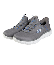 スケッチャーズ（SKECHERS）カジュアルシューズ スリップインズ サミッツ コルボス ワイド 232962W-CCBL グレー