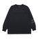 ハーレー（HURLEY）PHANTOM BP 長袖Tシャツ MCLS242009-BLK