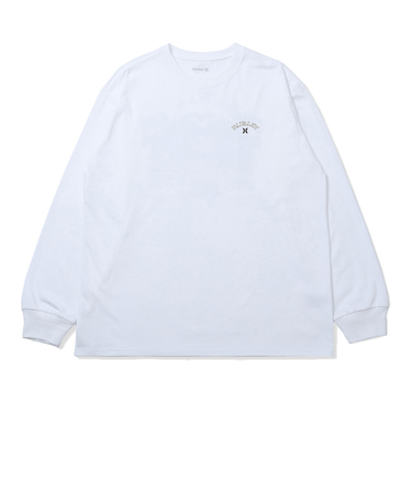 ハーレー（HURLEY）HW WAVE 長袖Tシャツ MCLS242027-WHT