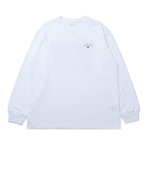 ハーレー（HURLEY）HW WAVE 長袖Tシャツ MCLS242027-WHT