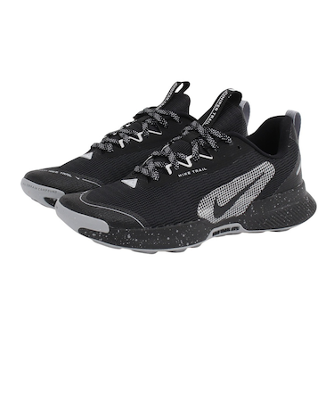 ナイキ(NIKE)ランニングシューズ ジュニパートレイル3 ブラック FQ0902-001 スニーカー トレーニング トレイラン オフロード 安定性