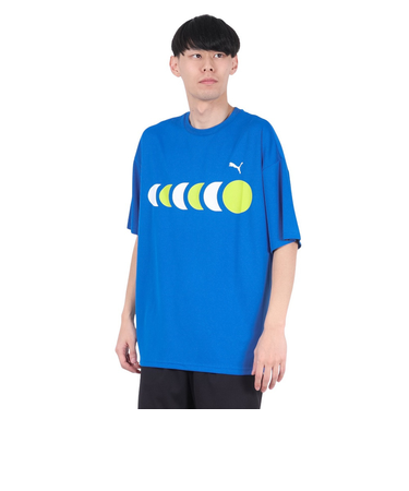プーマ（PUMA）テニスウェア TENNIS 半袖Tシャツ オーバーサイズ 52649858