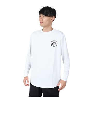 エゴザル（EGOZARU）バスケットボールウェア EZキューブ ロングスリーブTシャツ EZFW24ULS003C002