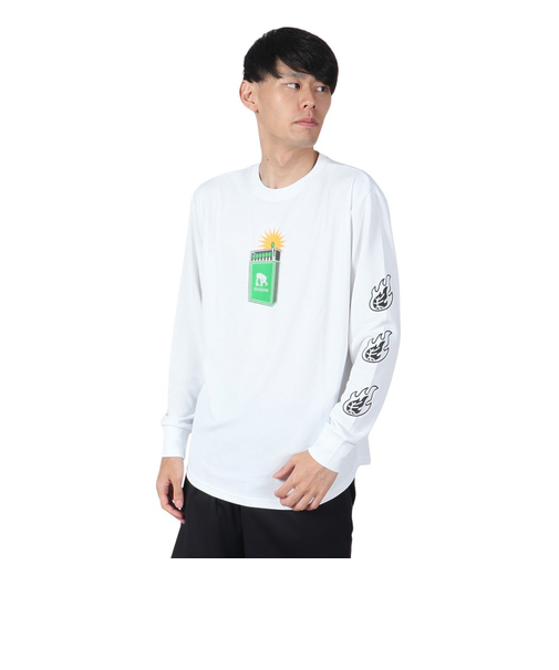 エゴザル（EGOZARU）バスケットボールウェア マッチボックスブレイズ ロングスリーブTシャツ EZFW24ULS007C002