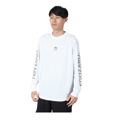 エゴザル（EGOZARU）バスケットボールウェア スリーブロゴ ロングスリーブTシャツ EZLT-F2206C039