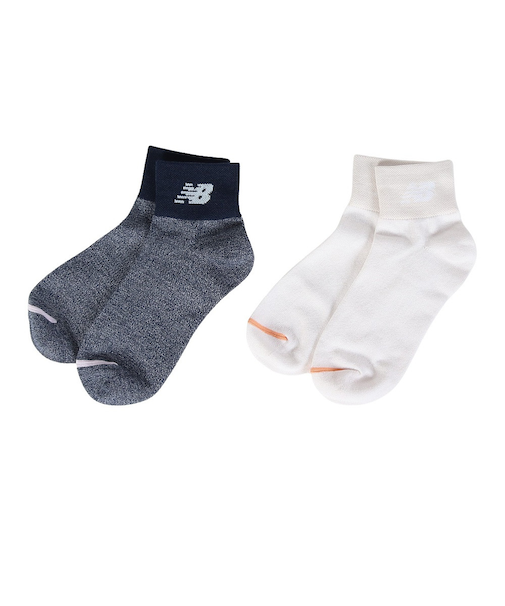 ニューバランス（new balance）2足組 ショートソックス LAS45750AS2
