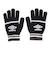 アンブロ（UMBRO）手袋 ニットグローブ UUAYJD54 BKGY 黒