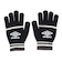 アンブロ（UMBRO）手袋 ニットグローブ UUAYJD54 BKGY 黒