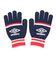 アンブロ（UMBRO）手袋 ジュニア ニットグローブ UUDYJD55 NVRD 防寒