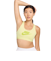 ナイキ（NIKE）スウッシュ ミディアムサポート パッディド ロゴ スポーツブラ FB4081-751