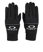 オークリー（OAKLEY）手袋 ESSENTIAL ウォームグローブ FOS901847-02E 黒 S-Lサイズ 保温 タッチスクリーン対応