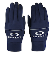 オークリー（OAKLEY）手袋 ESSENTIAL ウォームグローブ FOS901847-6AC ネイビー S-Lサイズ 保温 タッチスクリーン対応