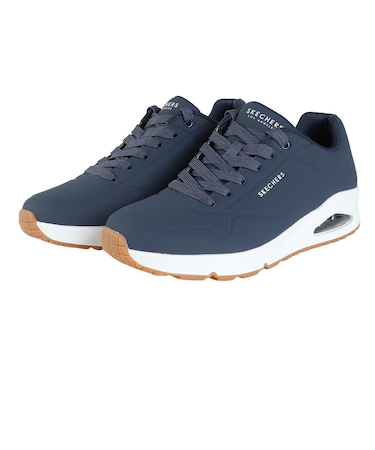 スケッチャーズ（SKECHERS）カジュアルシューズ ウノ スタンド オン エア ネイビー 52458-NVY スニーカー ファッションスニーカー クッション…