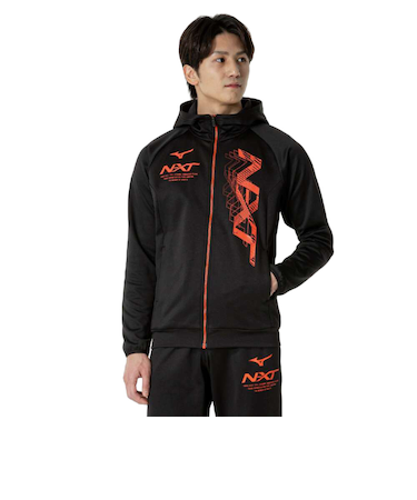 ミズノ（MIZUNO）N-XT フルジップ スウェットフーディ 32JCB76009