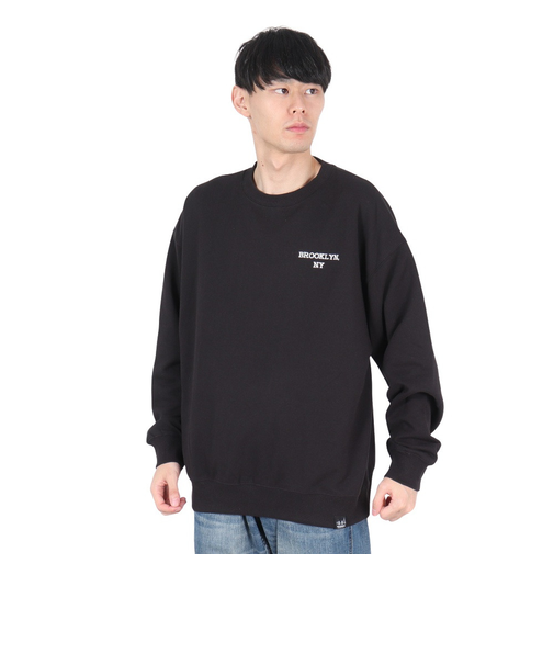 ヤックパック（YAK PAK）イラスト 刺繍 トレーナー 4710002-01 BLK