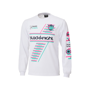 バドミントンウェア ドライロングTシャツ ロングスリーブ T-4201U-WHT