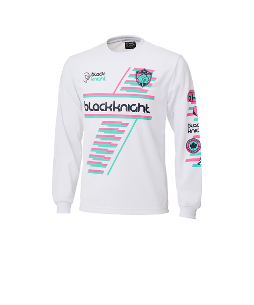 バドミントンウェア ドライロングTシャツ ロングスリーブ T-4201U-WHT