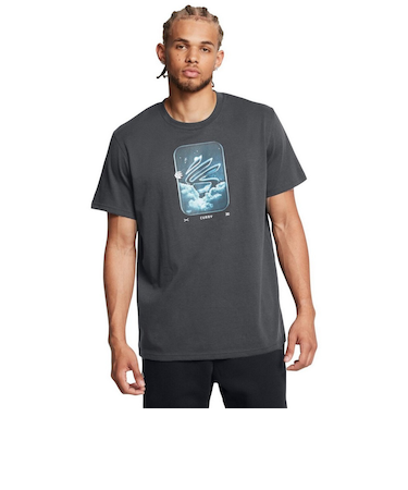 アンダーアーマー（UNDER ARMOUR）バスケットボールウェア カリー ヘビーウェイト トレンド 半袖 Tシャツ 1387108 001