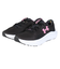 アンダーアーマー（UNDER ARMOUR）ランニングシューズ チャージドサージ4プリント ブラック ピンク 3027942 001 スニーカー クッション性…