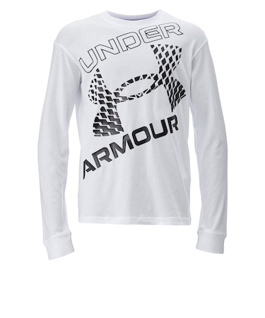 アンダーアーマー(UNDER ARMOUR)スーパービッグロゴ 長袖 Tシャツ 1388278 100