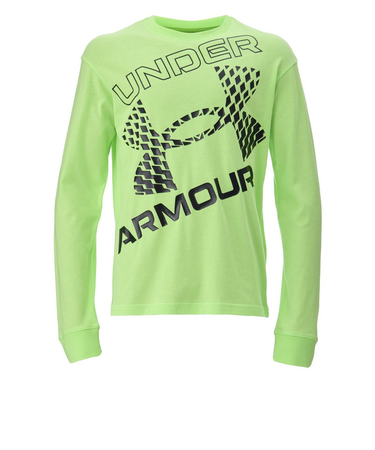 アンダーアーマー（UNDER ARMOUR）スーパービッグロゴ 長袖 Tシャツ 1388278 304