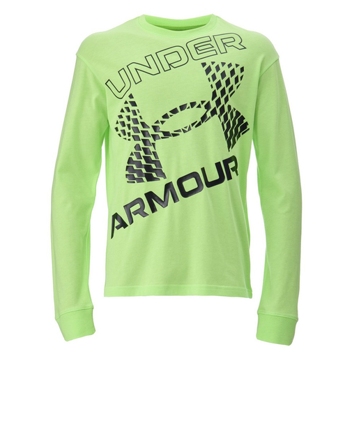 アンダーアーマー（UNDER ARMOUR）スーパービッグロゴ 長袖 Tシャツ 1388278 304