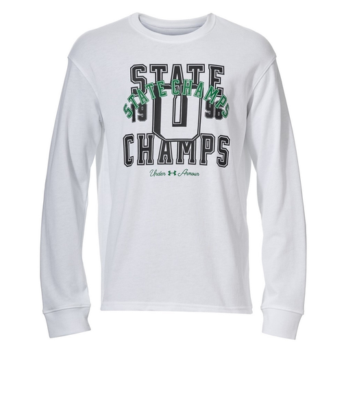 アンダーアーマー（UNDER ARMOUR）ヘビーウエイト コットン グラフィック 長袖 Tシャツ 1388279 100