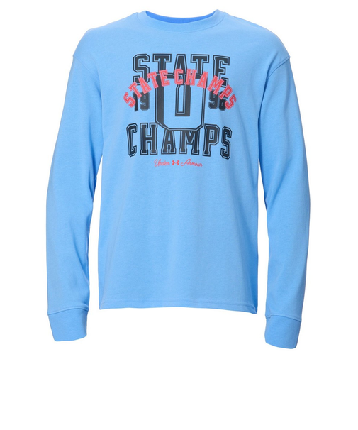 アンダーアーマー（UNDER ARMOUR）ヘビーウエイト コットン グラフィック 長袖 Tシャツ 1388279 465