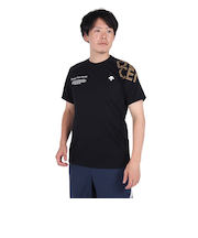 デサント（DESCENTE）バレーボールウェア 半袖シャツ DV4FHTX1UB BKBW