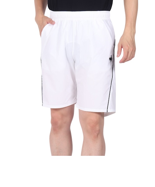 babylclub Glam t (white) 白 シズニルック ルコックスポルティフ（lecoqsportif）テニスウェア ハーフパンツ