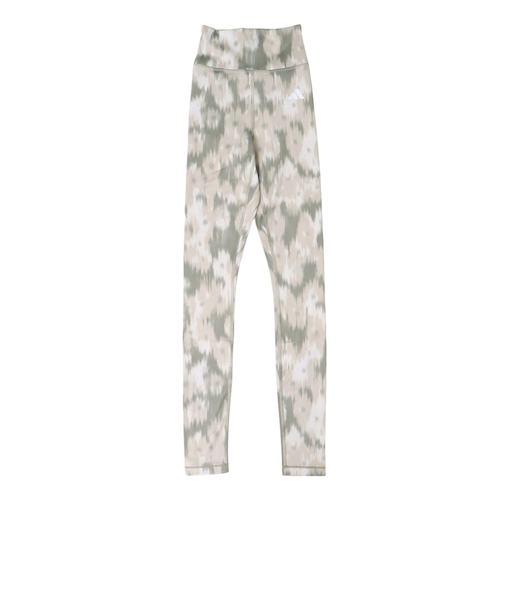 アディダス（adidas）Optime エッセンシャルズ 総柄プリント フラワー タイダイレギンス JSD15-IK5447