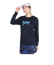 ルコックスポルティフ（lecoqsportif）テニスウェア シンプルロゴ 長袖シャツ ロングスリーブ LN4FLT20L NV00