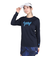 ルコックスポルティフ（lecoqsportif）テニスウェア シンプルロゴ 長袖シャツ ロングスリーブ LN4FLT20L NV00