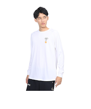 アンダーアーマー（UNDER ARMOUR）バスケットボールウェア テック グラフィック ロングスリーブ Tシャツ 1388344 100