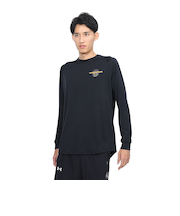 アンダーアーマー（UNDER ARMOUR）バスケットボールウェア テック ロゴ ロングスリーブ Tシャツ 1388345 001