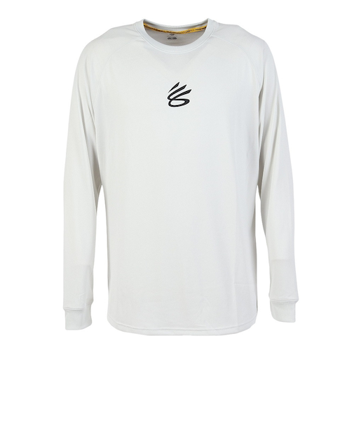 アンダーアーマー（UNDER ARMOUR）バスケットボールウェア カリー テック ロゴ ロングスリーブ Tシャツ 1388347 114